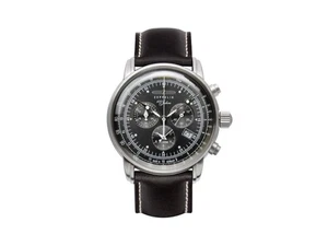 Reloj de Cuarzo Zeppelin 100 Years Zeppelin Ed. 1, Negro, 42 mm, Día, 7680-2 - Bild 1 von 9