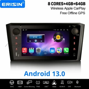 64GB 8-Core Android 14 Navi DAB+ CarPlay BT 5.0 Autoradio Toyota Avensis T25 - Bild 1 von 22