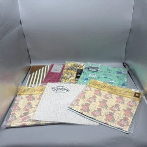 Enorme lote mixto de papel de envolver vintage abierto y sellado efímero álbumes de recortes regalos - Imagen 1 de 19