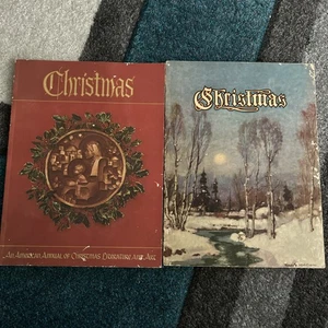 Vintage Weihnachtsliteratur und Kunst Liederbücher Band 16 um 1946 & Band 37 um 1977 - Bild 1 von 21