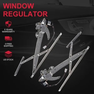 Pair Power Window Regulator w/ motor Front LH RH For 98-02 Honda Accord 2 Door - Picture 1 of 8