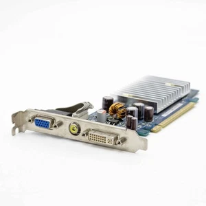 Asus Nvidia Geforce 6200 256MB Video Card Graphics Fanless VGA Dvi-D - Picture 1 of 3