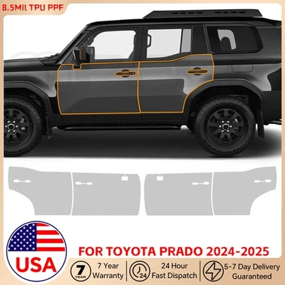 Doors PPF Precut Kit For Toyota Land Cruiser LC250 Prado 2024 Paint Protection - Image 1 of 4