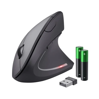 Trust Verto Kabellose Vertikale Maus, Wireless Ergonomische Maus 800-1600 DPI - Bild 1 von 4
