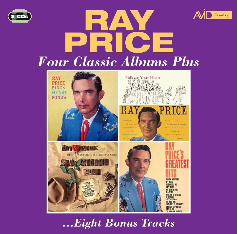 Ray Price Four Classic Albums Plus (CD) Album - Image 1 of 1