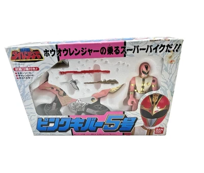 Power Rangers Dairanger 1993 Pink Ranger PK5 con juego de bicicleta Thunder Bandai Japón Foto 1 de 4