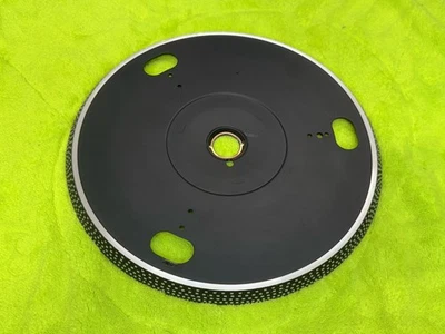 MINT OEM DUAL 505-2 & Others TURNTABLE 12” METAL PLATTER ONLY GOOD COND SEE PICS - Image 1 of 4