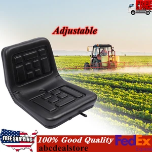Asiento de tractor universal ajustable con rieles deslizantes impermeable PU - Imagen 1 de 17