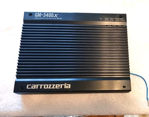 REFURBISHED OLD SCHOOL PIONEER CARROZZERIA GM-3400X 320 WATT AMP NO OUTPUT? - Picture 1 of 11