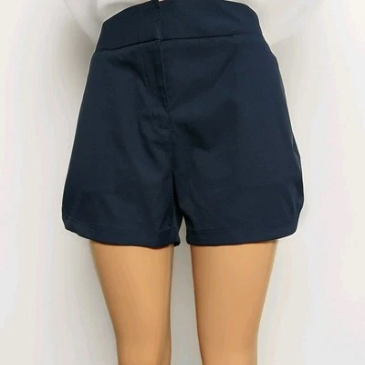 Pantalones Cortos Puma Para Mujer Talla Grande Frente Plano Bolsillos Tejidos Informales Rendimiento (#B1 Foto 1 de 4