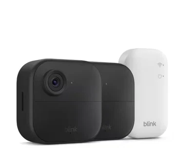 Blink Outdoor 4 Wireless Smart 1080p Security Camera 2 Cameras Sync Module Core - Image 1 of 4