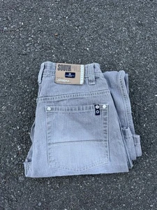 Vintage Southpole Y2K Gray Jeans Boys Youth Size 18 , RN82628 Skater Pants - Picture 1 of 4