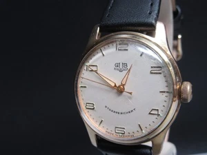 G691 Vintage " Glashütte GUB " Handaufzug Armbanduhr HAU Cal.60.1 ⭐⭐ - Picture 1 of 24