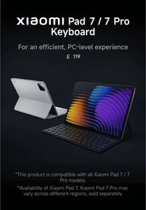 Xiaomi Pad 7/7pro Keyboard - Picture 1 of 5