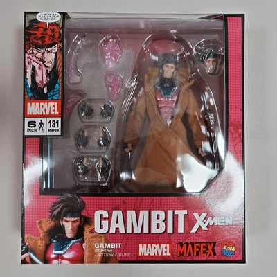 Mafex No.131 Gambit Comic Ver Action Figure Medicom Toy Japan New 160mm - Image 1 of 4