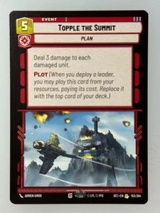 Star Wars Unlimited - Topple The Summit 183 - Bild 1 von 1