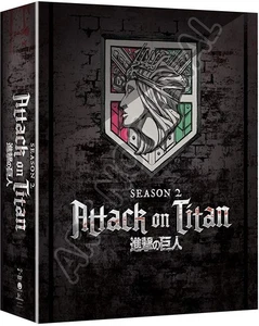 Attack on Titan: Season Two (Blu-ray) Bryce Papenbrook Josh Grelle (US IMPORT) - Picture 1 of 3