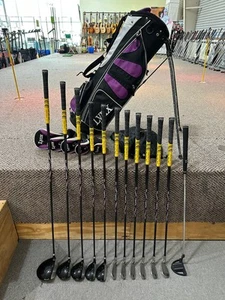 Lynx Crystal Cat XC12 LRH Complete Golf Club Set Ladies Flex SET-062525T01 - Picture 1 of 13
