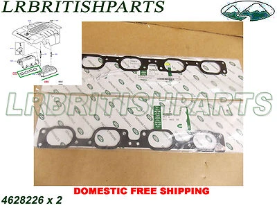 JUEGO JUNTA COLECTOR ENTRADA LAND ROVER RANGE ROVER 4.2 SPORT 4.2 06-09 4628226 Foto 1 de 3