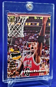 MICHAEL JORDAN STADIUM CLUB SUPER TEAM FINALS 181 FF SP RARE CHICAGO BULLS GOAT - Picture 1 of 2