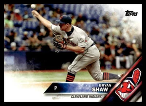 2016 Topps Update Bryan Shaw US110 Cleveland Indians - Picture 1 of 2