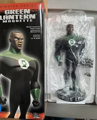 DC Direct Liga de la Justicia La Serie Animada Linterna Verde Maqueta Estatua Foto 1 de 3