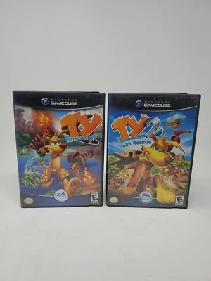 Ty the Tasmanian Tiger 1 & 2 (Nintendo GameCube, 2002) No Manual - Image 1 of 4
