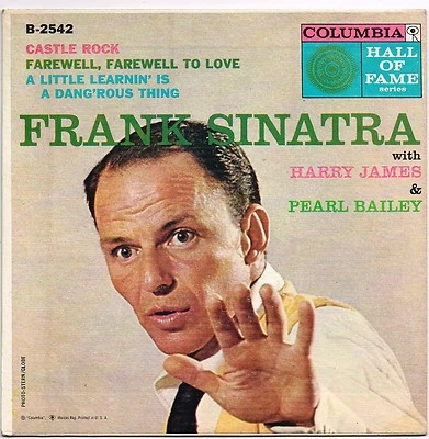 FRANK SINATRA & harry james & pearl bailey U.S. COLUMBIA E.P. B-2542_1957 N.MINT - Image 1 of 4