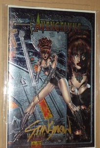 Avengelyne 1 Dynamic Forces Chrome Signed Limited 491 of 500 with Cert - Picture 1 of 2
