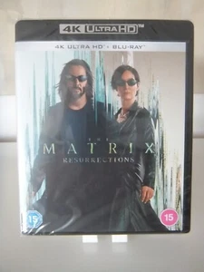 The Matrix Resurrections 4K ULtra HD Blu Ray + Blu Ray 2021 NEW AND SEALED - Picture 1 of 2