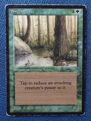 MTG 1x Singing Tree - Arabian Nights Magic the Gathering - Reserved List - Image 1 of 2