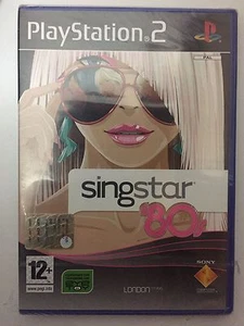 SINGSTAR '80s PS2 SONY NUOVO SIGILLATO - Imagen 1 de 1