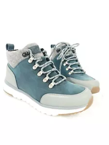 UGG Olivert Herren Wasserdicht Leder Winterstiefel Thinsulate Schuhe Größe 7 - Bild 1 von 12