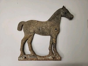Dempster Cast Iron Horse Windmill Weight Short Tail - Picture 1 of 8