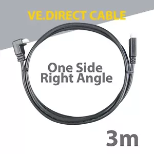 Victron VE.Direct Cable 3.0m - One Side Right Angle - ASS030531230 - Picture 1 of 1