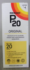 RIEMANN P20 ORIGINAL SUNSCREEN SPF20 MEDIUM PROTECTION SUN LOTION 200ML - Picture 1 of 3