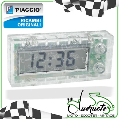 OROLOGIO CONTACHILOMETRI STRUMENTAZIONE QUADRO PER PIAGGIO APRILIA DERBI GILERA - Immagine 1 di 3