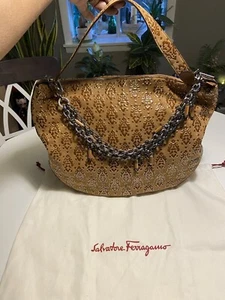 salvatore ferragamo hobo bag - Picture 1 of 11