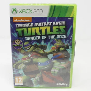 2014 XBOX 360 TEENAGE MUTANT NINJA TURTLES DANGER OF THE OOZE GAME PAL SEALED - Picture 1 of 10