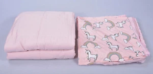 Kinder Gewichtsdecke 91,4x121,9cm Beschwerungsdecke 2,27kg + Rosa Einhorn Decke - Bild 1 von 8