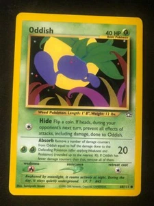 Pokemon 68/111 Oddish Neo Genesis Common NM - Picture 1 of 2