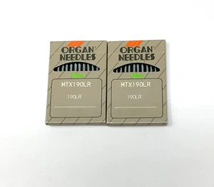 20 agujas de coser de cuero Organ 190LR MTX190LR para máquinas industriales Pfaff - Imagen 1 de 1