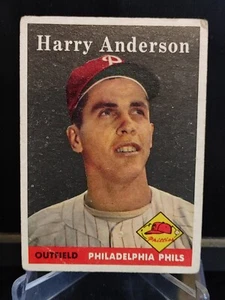 Harry Anderson 1958 Topps #171 - Philadelphia Phillies - Picture 1 of 2