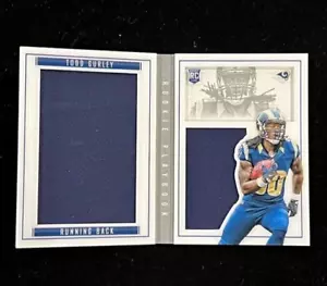 2015 PANINI PLAYBOOK TODD GURLEY 100/199 LIBRETTO DOPPIA PATCH RC #70 RAMS! SC-828 - Foto 1 di 3