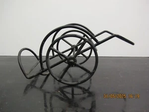 The vintage single bottle wine rack heavy metal - Picture 1 of 5