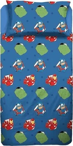 Disney Home KOMPLETTBETT AVENGERS MARVEL EINZELBETT 100% Baumwolle - Bild 1 von 1