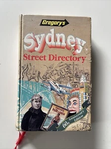 1995 Gregory's SYDNEY Street Directory 60th Anniversary Edition, Vintage HC - Picture 1 of 10