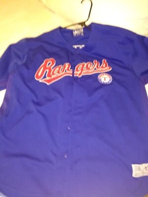 Texas Rangers #32 Josh Hamilton True Fan Series 1995 Jersey XL 46-48  - Image 1 of 4