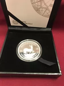 Krügerrand 2019 1 oz Silber PP Proof polierte Platte Etui orinal verschweißt - Bild 1 von 5