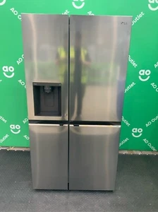 LG American Fridge Freezer Plumbed Shiny Steel D Rated GSLV70PZTD #LF102284 - Picture 1 of 16
